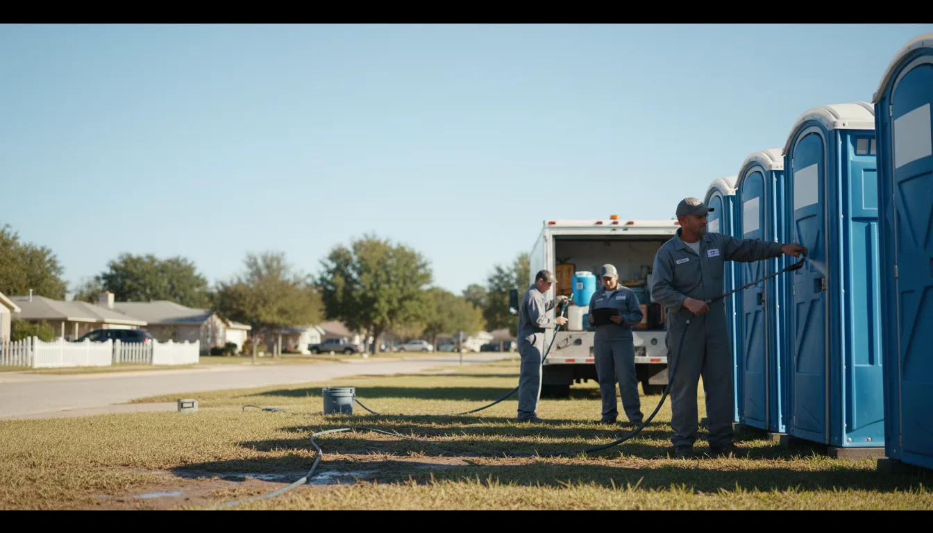 Long-Term Portable Toilet Rental in Auberry, CA near me